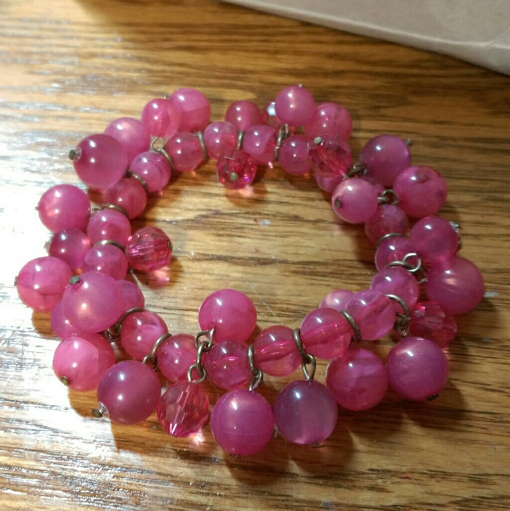 Pink bracelet